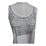 Maurice's White Studded Drape Back Tank Top Boho Festival Y2K Aesthetic XXL Photo 5