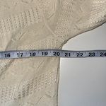 Francesca's Francesca’s Miami Cream Open Front Pointelle Knit Duster Cardigan Photo 6