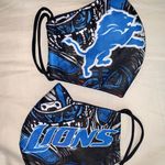 Lions Sports Face Mask Photo 0