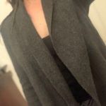 Valerie Bertinelli Grey  100% Merino Wool Sweater Cardigan Size Large Photo 0