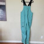 The North Face The North‎ Face Women's Wasabi Aqua Jumpsuit bib overalls snow ski NWOT size 1X Photo 1