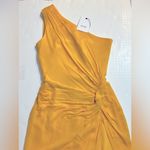 Lee NWT SAU Helene Dress in Canary Yellow, size US 0 Photo 3