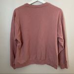 Blank Paige Sweatshirt Crewneck Weekend Graphic Pink Casual Athleisure Trendy Photo 2