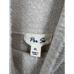 Per Se  Sweater Womens Turtleneck‎ Stripe Pullover Tuape White Size XL Photo 2