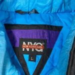 NYG New York Girl 80s Vintage Jacket size Large Black Photo 3