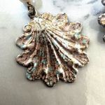 faux pearl shell earrings Photo 2