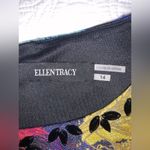 Ellen Tracy : Dazzle in Elegance: Shimmering Beaded Dress with V-Neck Delight. Photo 6