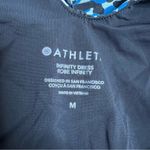 Athleta  Infinity dress built in with shorts blue leopard Sz M Photo 4