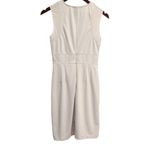 Marc New York  Shift Mini Dress Sleeveless Size 6 Cream Back Zip Photo 1