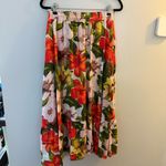 Aerie  Pull On Aline Maxi Skirt Floral Hawaiian Boho Size Small Photo 6