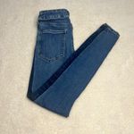 Athleta Denim Sculptek Stretch Tuxedo Side Stripe Jeans Size 6 Photo 4