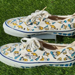 Vans X Disney Authentic “Donald Duck” Vintage 1995 Low Top Sneakers Size 8.5 Photo 0