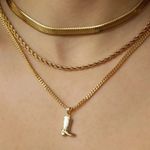 Ariat  Cowboy Boot Necklace Photo 1