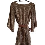 Anthropologie Starling Sequined Tunic Mini Dress XS Photo 4