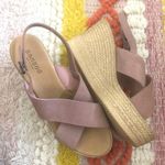 Bamboo Pink Wedge Platforms Photo 0