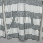 Michael Stars ‎ Striped Hoodie Sweater Photo 4