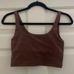 ALL ACCESS (Revolve) Tempo Crop Tank in Cappuccino Tan Size XXS Photo 3