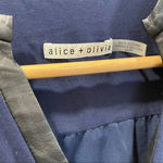 Alice + Olivia  Navy Mini Dress Extra Small Photo 3