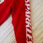 Queen of Sparkles “queen of beers” sweatshirt Red Size M Photo 3