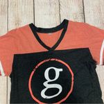 Brooks Garth  World Tour Fitted T-Shirt Women's Large Orange Black Short Sleeve Photo 2