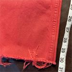 BDG Urban Outfitters Womens Jeans Red High Rise Straight Leg Raw Hem Size‎ 26 Photo 13