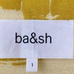 Ba&sh  Kenya Drawstring Waist Dress Ocre Yellow Metallic 4 Photo 4