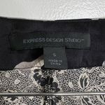 EXPRESS  100% Silk Tunic Mini Dress Kimono Sleeves Floral Size Small Photo 2