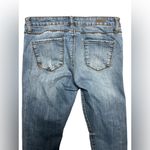 Kut From The Kloth  Reese High Rise Ankle Raw Hem Straight Leg Size 8 Photo 3