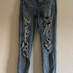 American Eagle  Next Level Stretch Light Wash 4 High Rise Jeggings Skinny Jeans Photo 2