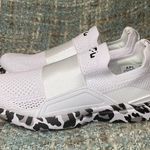 APL : Athletic Propulsion Lab Techloom Bliss Sneakers in White/Black/Leopard Photo 3