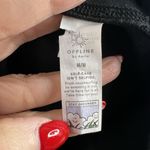 Aerie OFFLINE By Medium M Real Me OG High Rise Waisted Ankle Crop Legging Black Photo 6