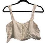 Reformation  Linen Blend Crop‎ Top Photo 0
