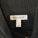 Prologue  Black Pullover Sweater 3% Wool Size Large Photo 1