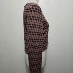 Volcom  Cropped Top XL Extra Large Brown Black Geometric Print Beach Coconut Girl Photo 3