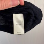 J. Jill Navy 100% Linen Drop Shoulder V Photo 6