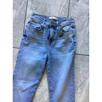 7 For All Mankind Luxe Vintage HW Slim Kick Jeans Womens Size 25 Light Wash Photo 1