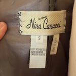 Nina Canacci Maxi Dress Spaghetti Strap Gray Beaded Womens Small Ballroom Photo 4