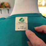 Girl Scouts vintage 1970s official uniform vest in teal. Size undefined Photo 3