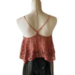 Free People NWOT  NWOT Best Idea sequin cami in rose Photo 6