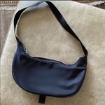 ASOS  Nylon black shoulder bag with silver hardware Photo 3