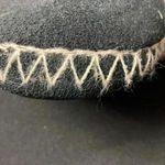 Kooba LOOBA WOMENS SIZE SMALL 5/6BLACK SLIPPER FAUX FUR LINING POM POM TIE Photo 3