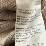 White House | Black Market V-Neck Dolman Sweater in Biscotti Size L NWT Photo 6