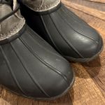 Sperry Black & Gray Saltwater Topsider Waterproof Rain Ankle Boot Photo 3