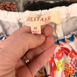 Solitaire  embroidered shirt off the shoulder Size Medium Photo 6