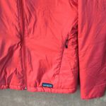 Patagonia jacket woman's med inside puffer red outdoors hiking camping Photo 4
