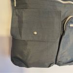 Baggallini  Gray Nylon Zip Entry Crossbody Bag Travel Pockets Lightweight Purse Photo 5