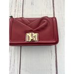 Badgley Mischka NWT  Red Leather Crossbody Bag Photo 1