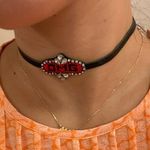 Berry Jewelry faux leather (polyurethane) choker Black Photo 3