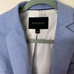 Banana Republic NWOT Classic Fit Chambray Blue Blazer Sz 2 Photo 10