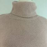 Divided Turtlenecks Knit Chunky Sweater Photo 2